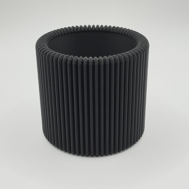 Modern Design Ribbed Pencil and Pen Holder